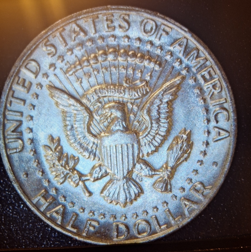 1977 Kennedy Half Dollar DD error Coin - Picture 4 of 5